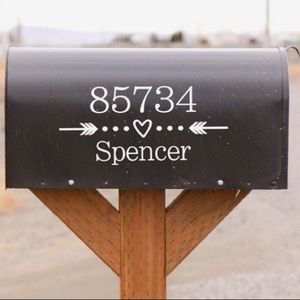 Address decal